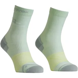 Ortovox Alpine Light Comp Mid Socks Wandersocken Damen green acid- Gr. 35-38
