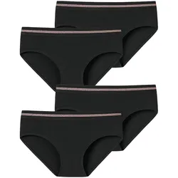 Schiesser Mädchen Panty Long Life Rib 4er Pack