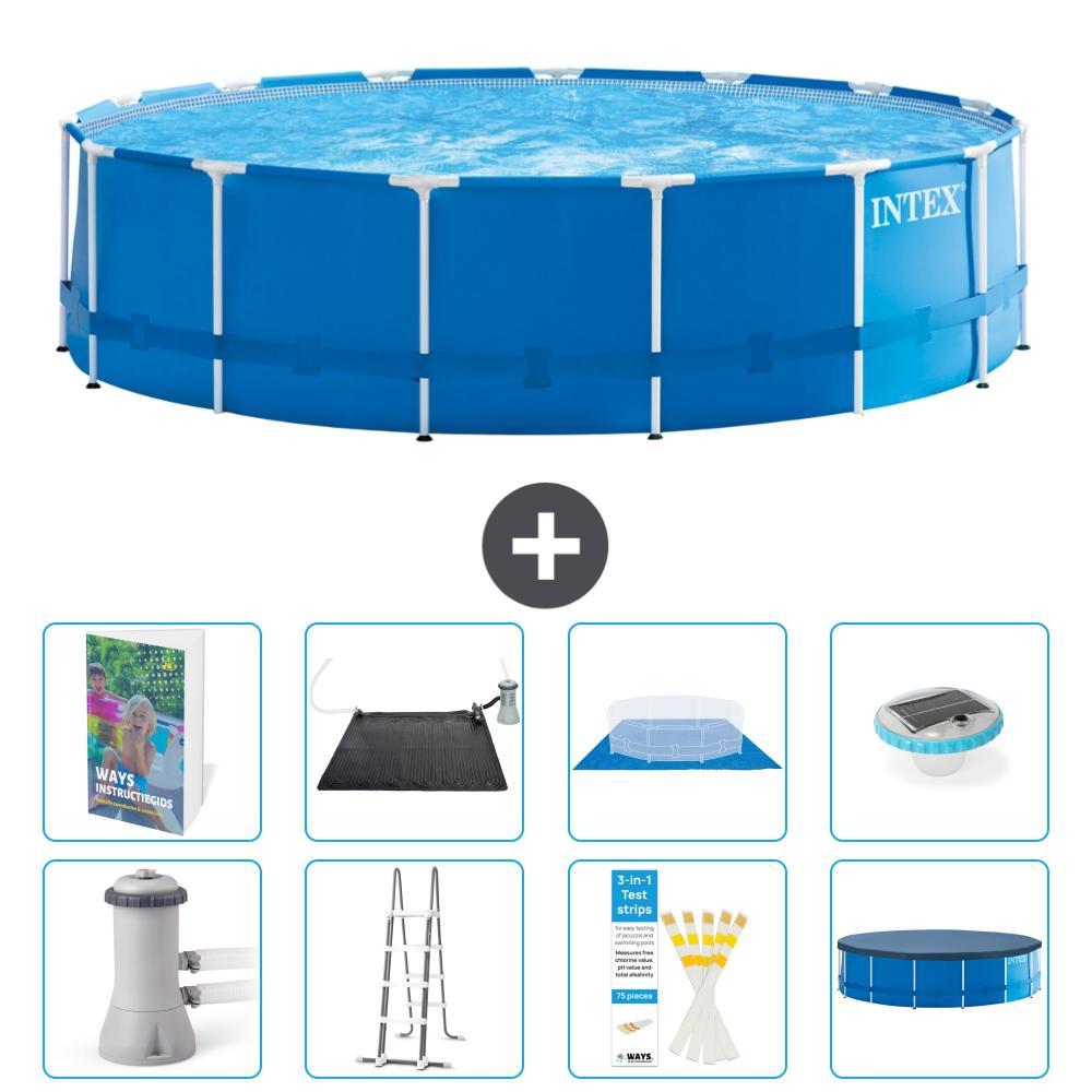 Frame Pool Rund - 457x122 cm - 7-teilig S598