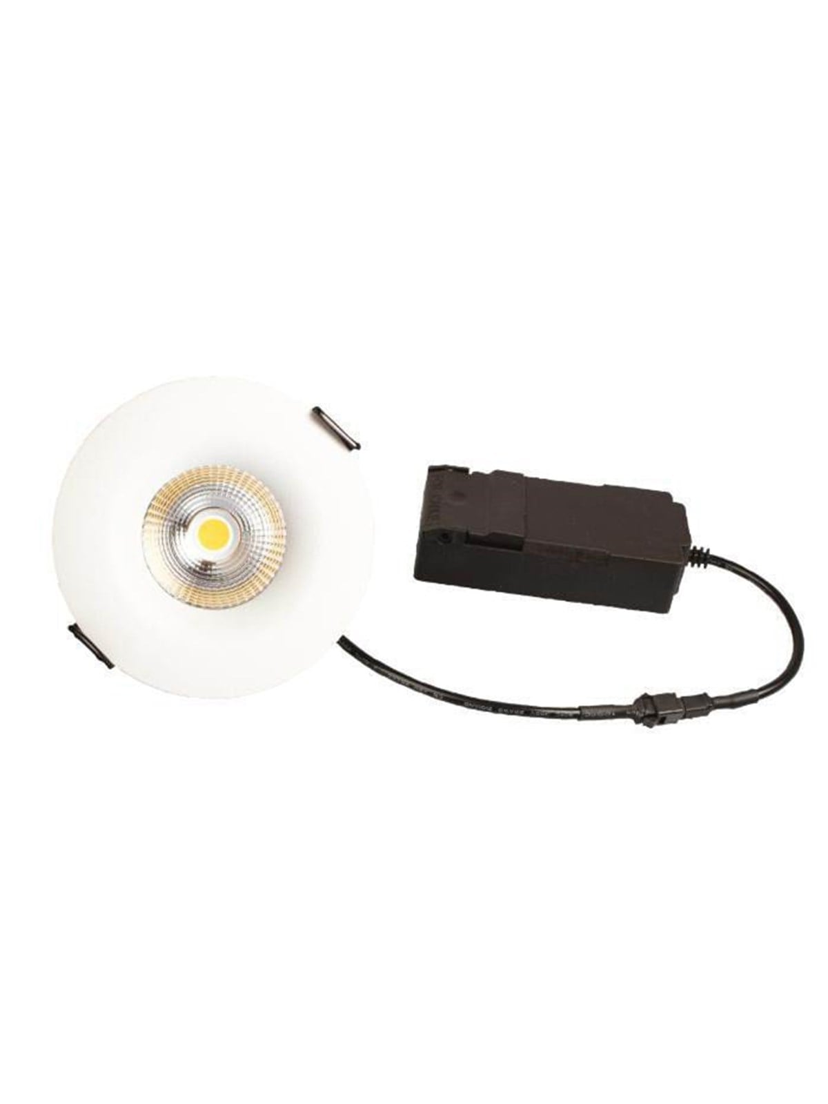 Scan Products Sabrina Low Profile Fixed Einbaustrahler, 5,4W LED 3000K, matt weiß