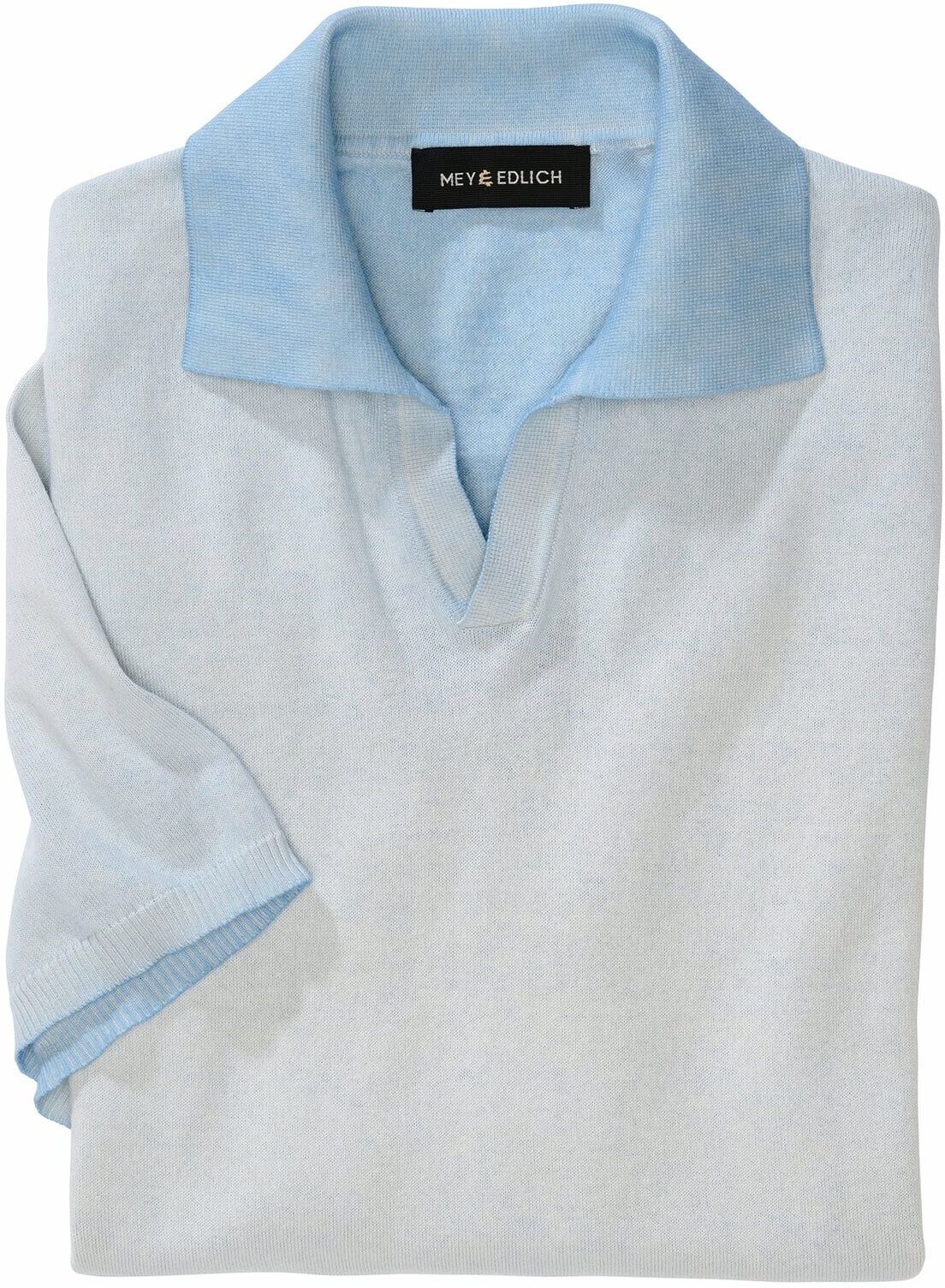 Mey & Edlich Psst-Poloshirt Blau 48