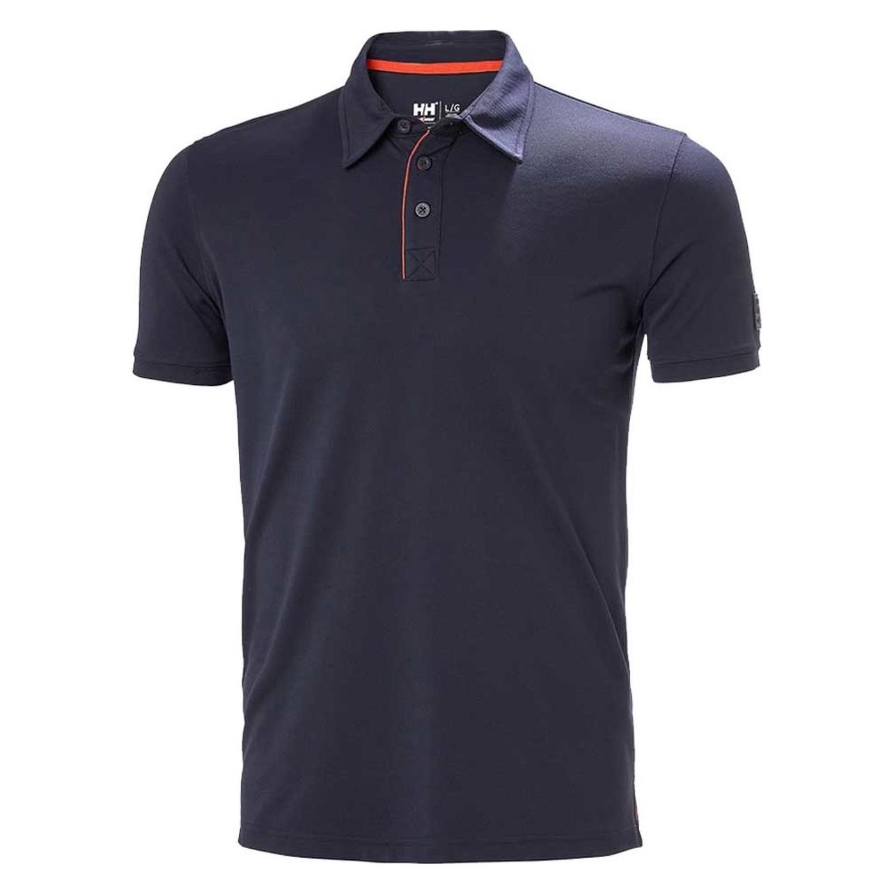 Helly Hansen Workwear Marškinėliai HELLY HANSEN Kensington Tech Polo, tamsiai mėlyni M (M) (37239780)