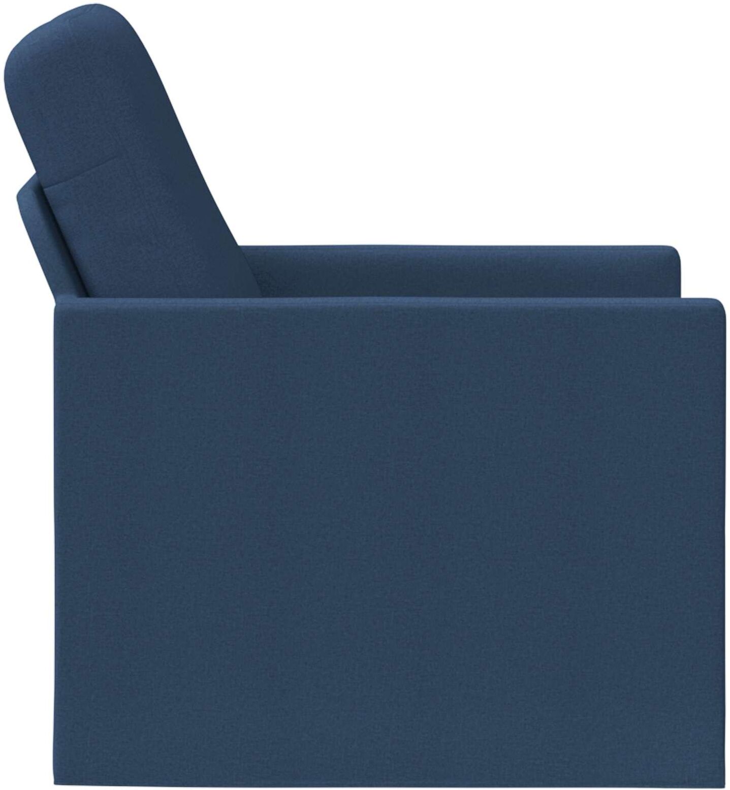 vidaXL Fauteuil Bleu 70 x 81 x 82 cm Tissu