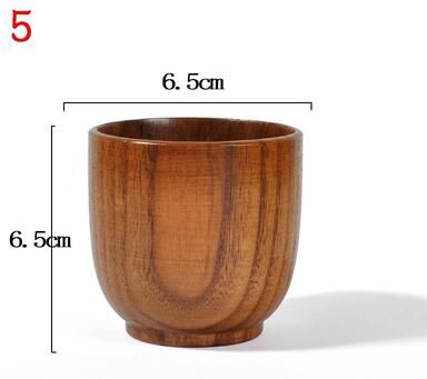 Inspired Living Rustic Spruce Wood Big Belly Mug Handmade Wooden Beer Mug & Natural Coffee Cup 5
