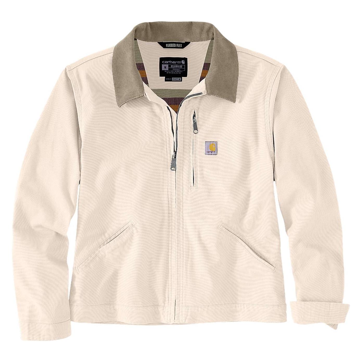 Carhartt Damen Detroit Canvas Naturjacke (M) (.106208.NAT.S005)