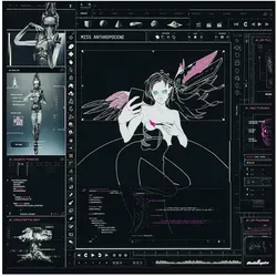 Indigo Press, Schallplatten, Miss Anthropocene (Grimes)
