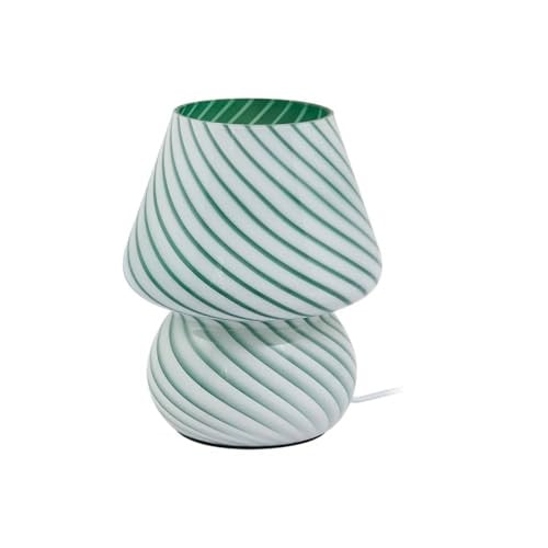 Lindby Tafellamp Andriana Modern Groen Wit Glas Hoogte: 18.2 cm