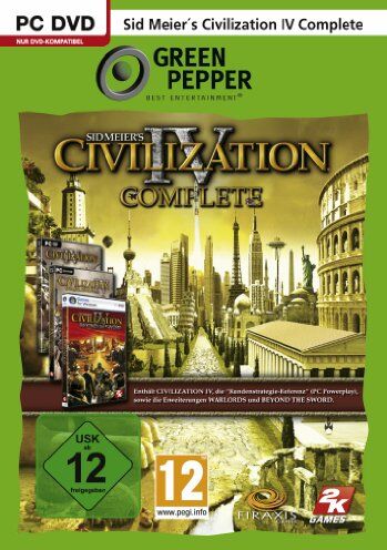 Take 2 - Sid Meier's Civilization IV - Complete [Green Pepper] - Preis vom 09.10.2026 07:28:09 h