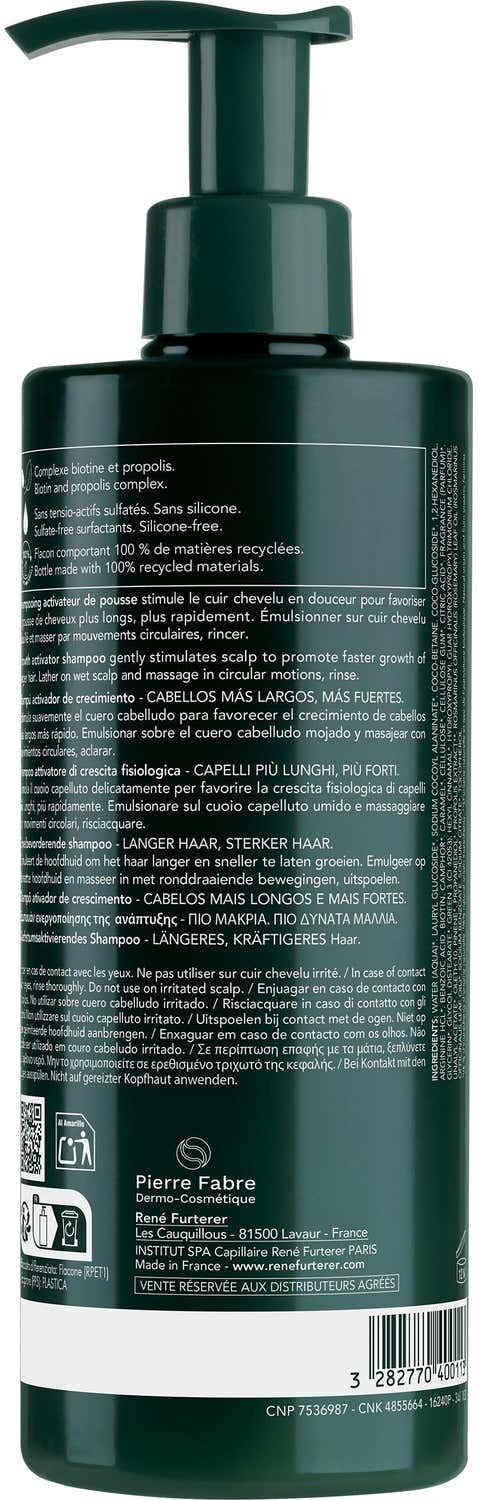 RENE FURTERER René Furterer Triphasic Active Grow Champú 500ml