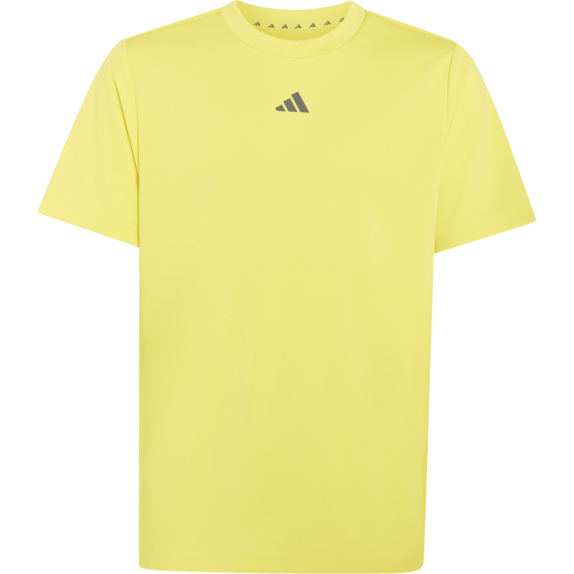 adidas Train Essentials Logo Kinder T-Shirts gelb Größe 140 Laufen | Lifestyle Elastisch