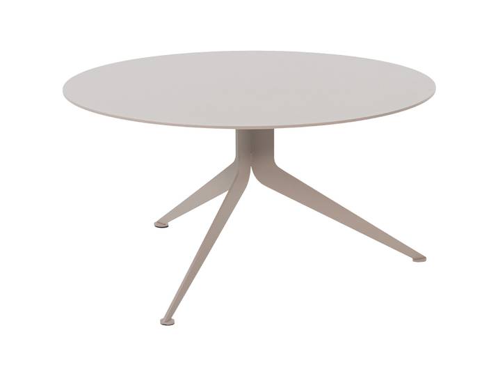 Spinder Design Salontisch Hesta taupe Stahl B 78 T 78 cm