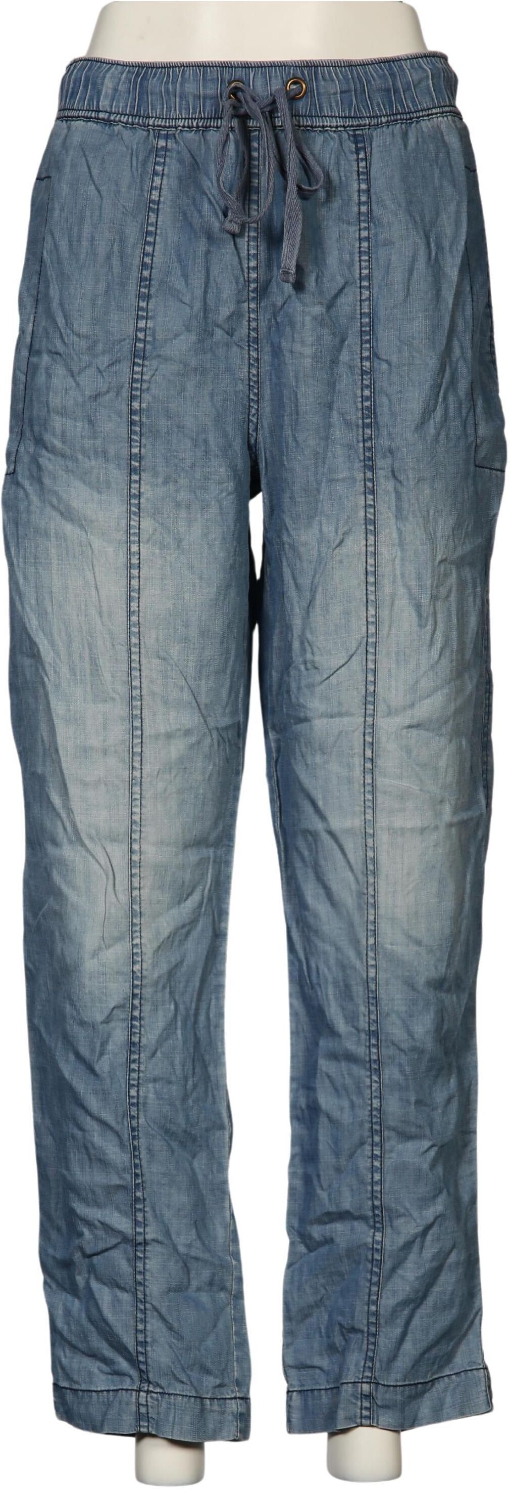 Kriss Trading Sweden Damen Stoffhose, Blau, Gr. S, Lyocell - Second Hand