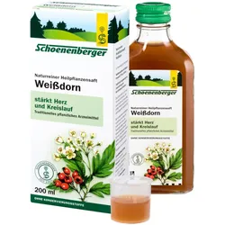 Schoenenberger Naturreiner Heilpflanzensaft Weißdorn 200 ml Flüssigkeit