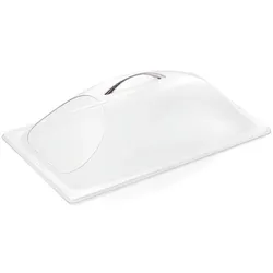 2x GN Abdeckhaube mit Seitenausschnitt GN 1/1 Polycarbonat