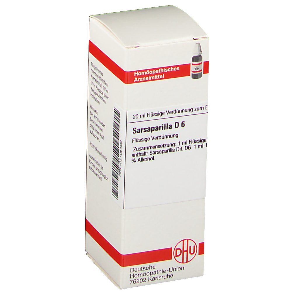 Sarsaparilla D 6 Dilution 20 ml