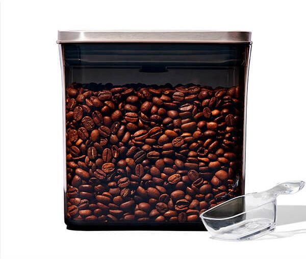 OXO Good Grips POP 1.6L Steel Coffee Container with Scoop