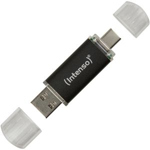 Intenso USB-Stick Twist Line 3539491, 128 GB, bis 70 MB/s, USB & USB-C 3.0