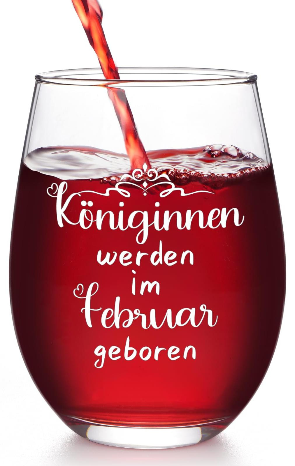 Dripio Wijnglas Februar-Koninginnen 430 ml