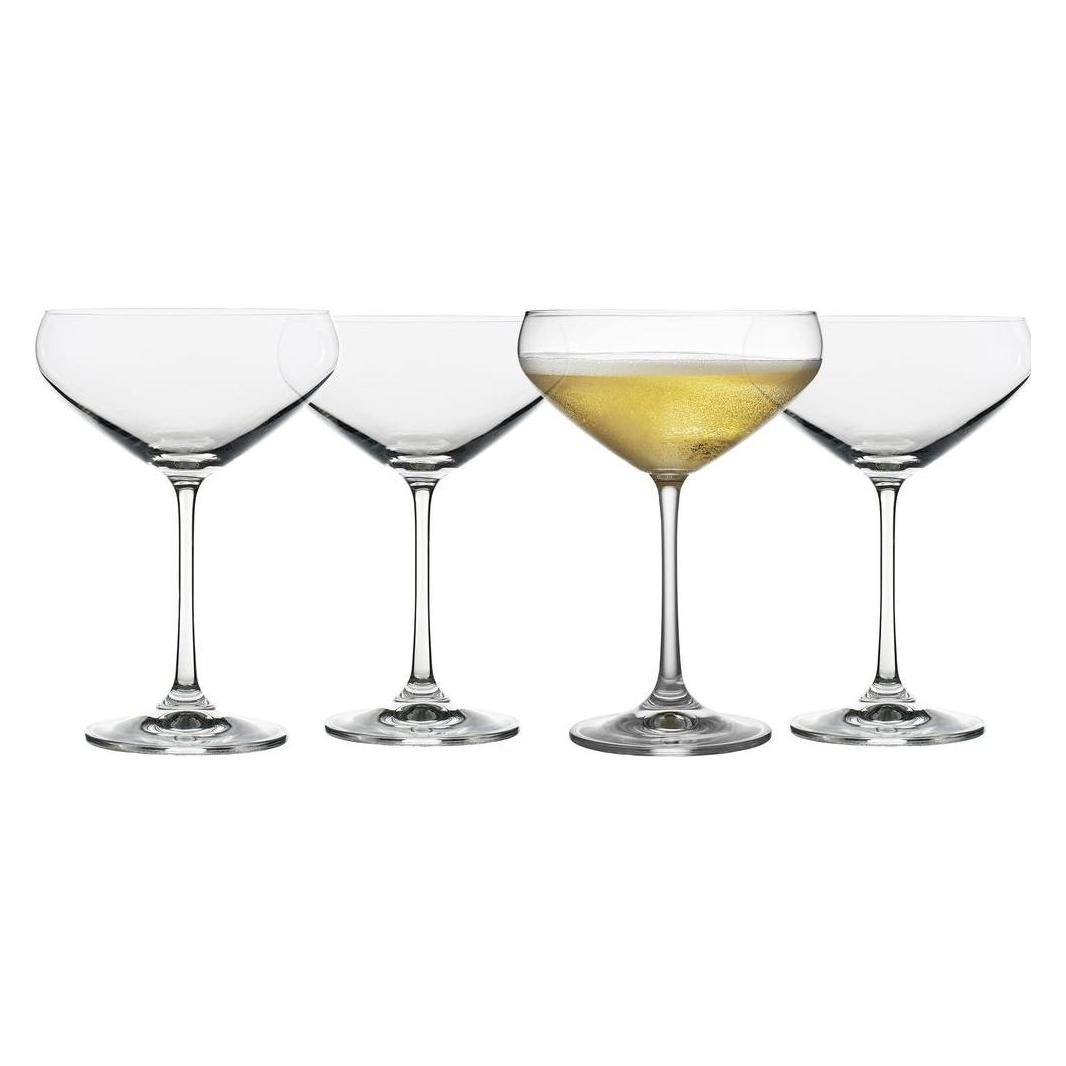 Lyngby Champagneebowle 4er Set (34 cl, 4 Gläser, Sektgläser) (916180)
