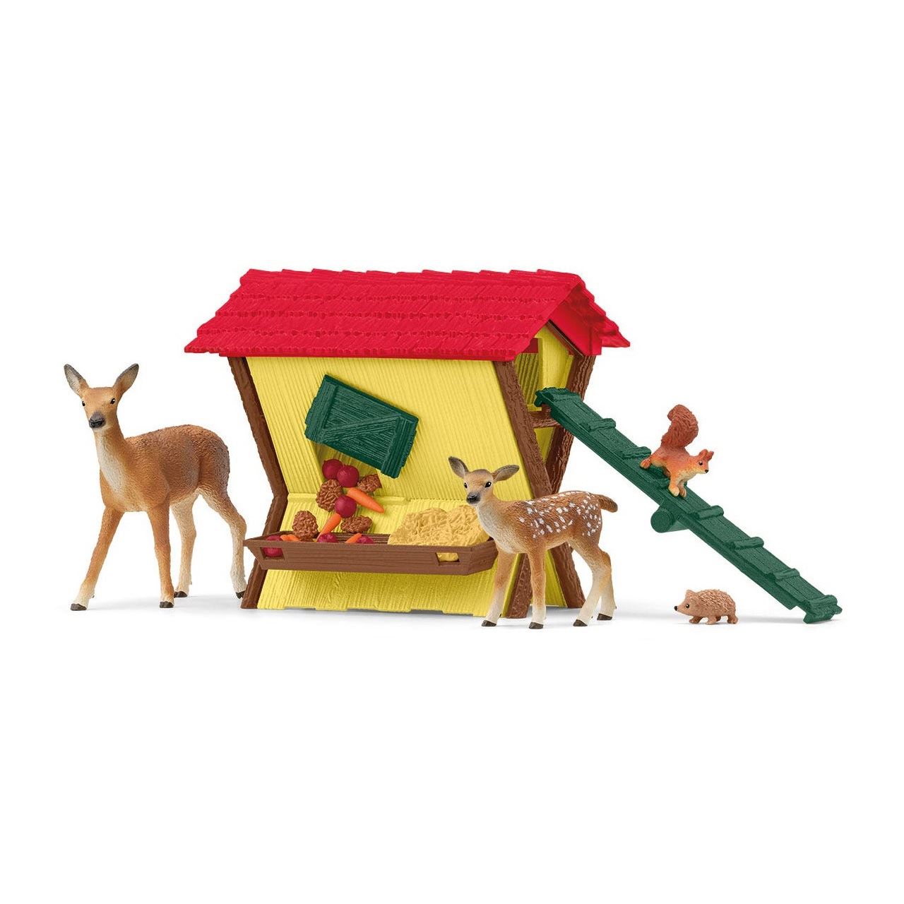 Schleich Farm World Fütterung der Waldtiere