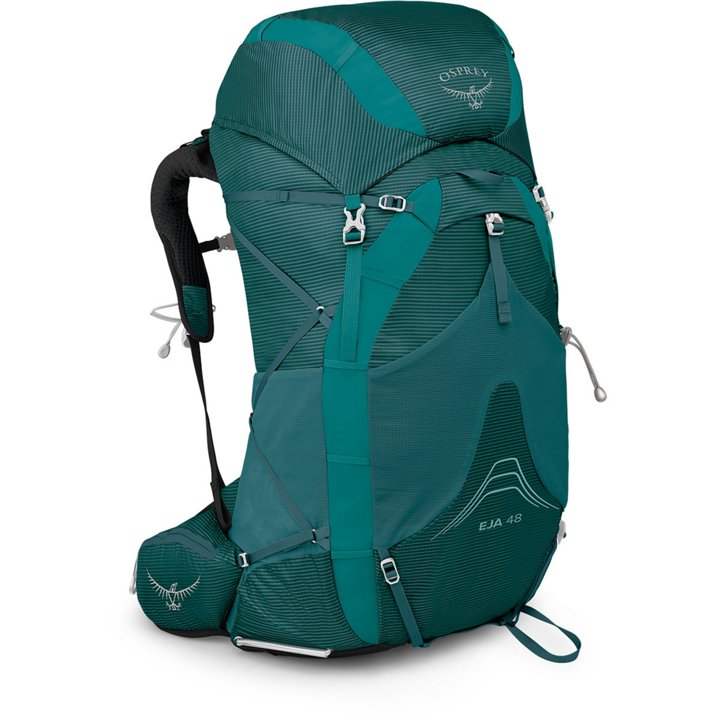 Osprey Eja 48 Damen Trekkingrucksäcke tuerkis Größe 48L | XS-S Trekking Wasserabweisend