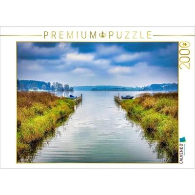 CALVENDO Puzzle Blau wie Freiheit, still wie ein Sommermorgen. | 2000 Teile Lege-Größe 90 × 67 cm Foto-Puzzle für glückliche Stunden, von , Calvendo