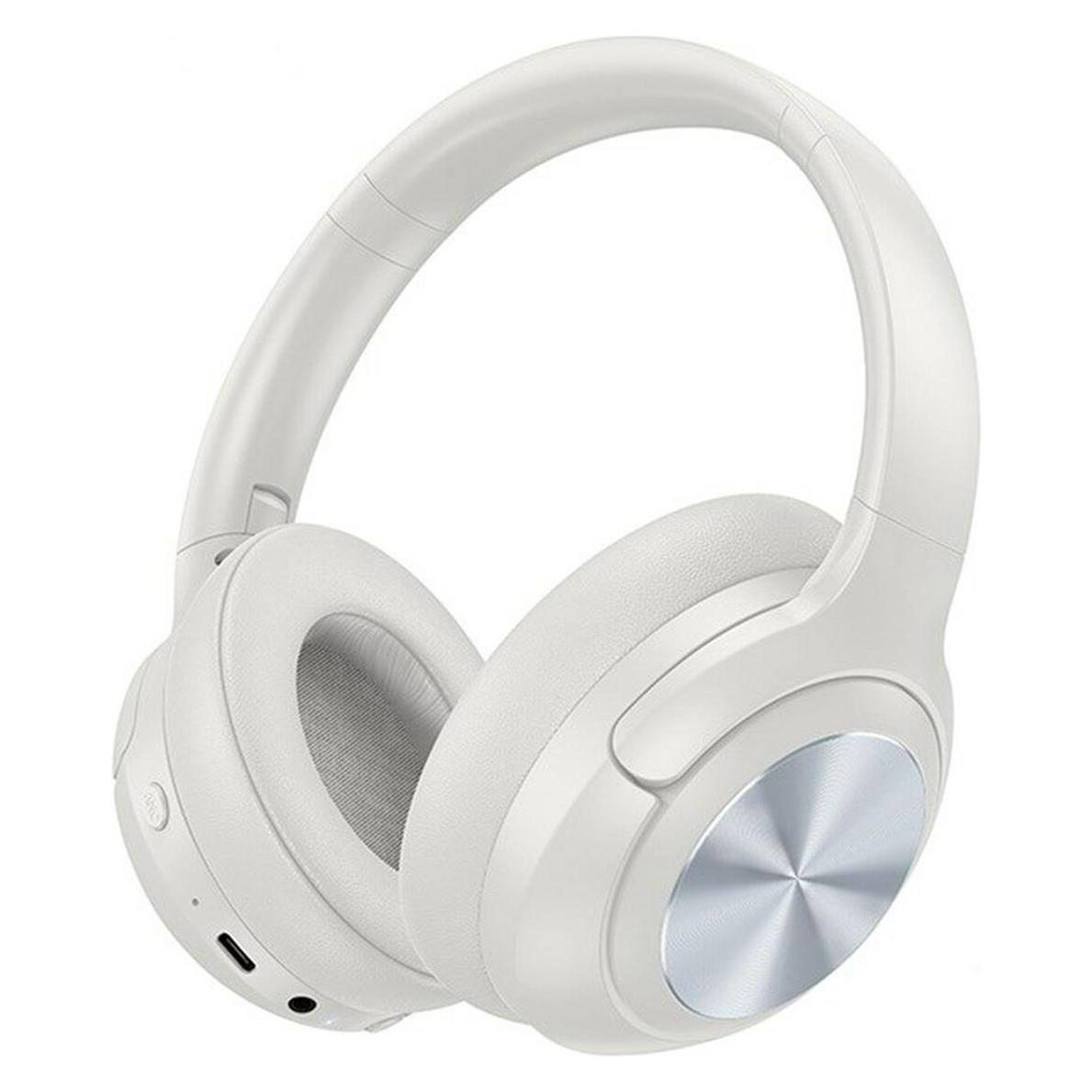 Hoco Wireless headphones wireless headphones bluetooth ANC W54 gray (ANC, 22 h, Kabellos) (W54 gray)