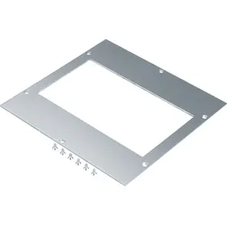 Hager UDM2147E04 Montagedeckel für Universal-Bodendose Größe 2 gestanzt E04 147x247mm