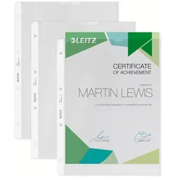 LEITZ Prospekthüllen DIN A4 0.12 mm transparent