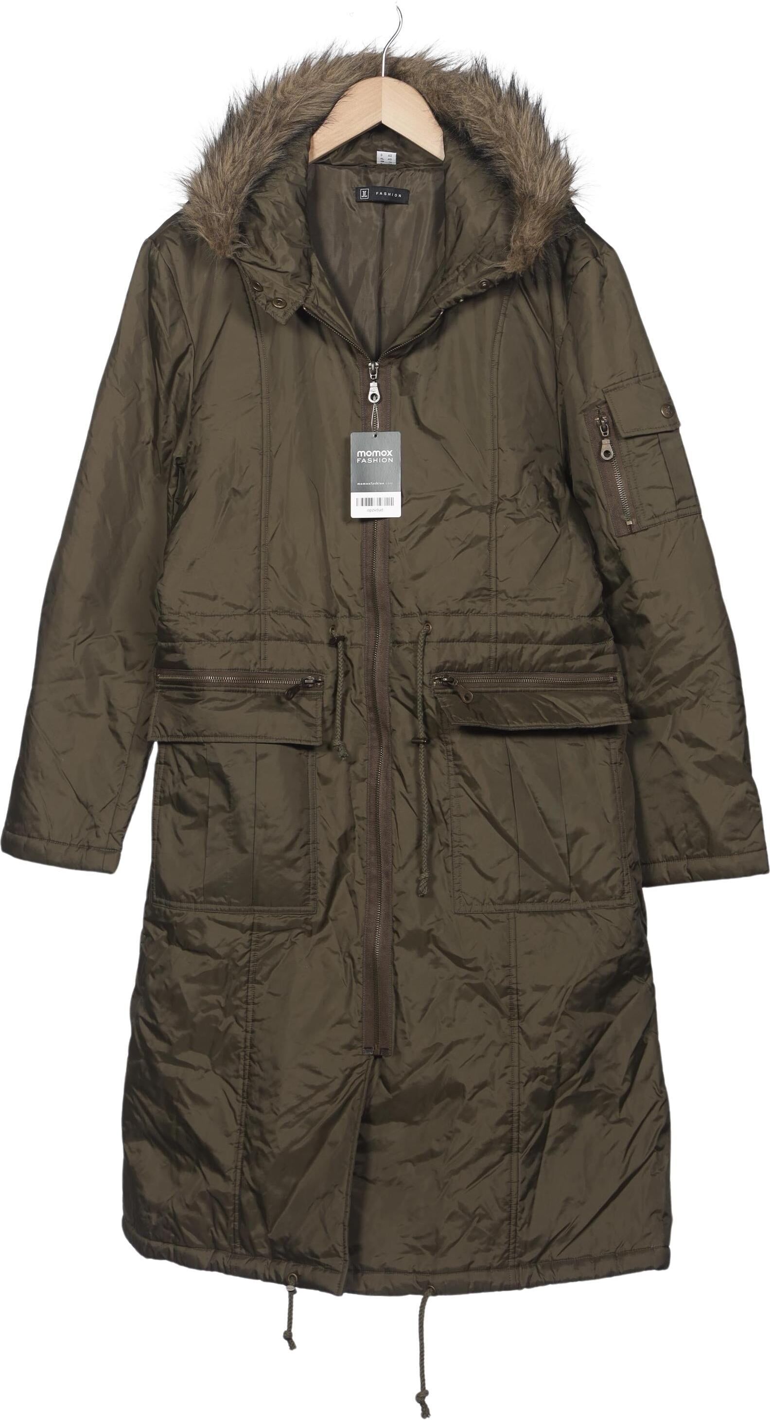 JOOP! Jette Jette Joop Damen Mantel, Grün, Gr. EU 40, Synthetik - Second Hand