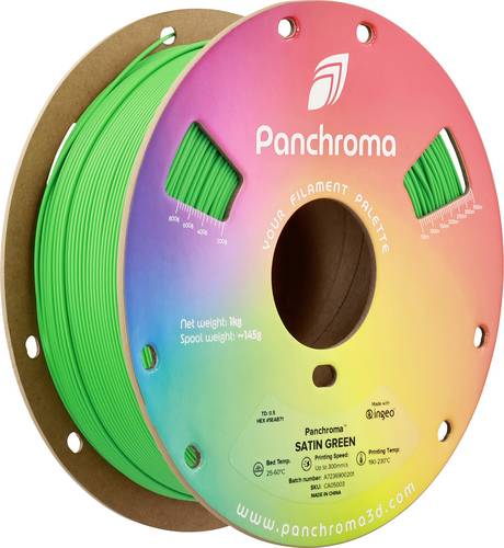 Polymaker CA05003 Panchroma Satin Filament PLA Satiniert, hohe Steifigkeit 1.75mm 1000g 1St.