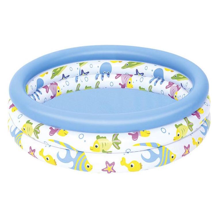 Bestway Pool Ocean Life (102 x 102 x 25 cm) (51008)