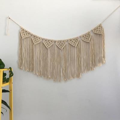 Inspired Deals Boho Wall Hanging Handmade Lace Fringe Tapestry For Bohemian Home Decor 89x35cm