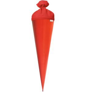 Roth Schultüte 667032, Rohling, rot, für Mädchen und Jungen, rund, 70 cm