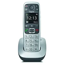 Gigaset E560 Schnurlostelefon mit Rufnummernanzeige DECT\GAP Platin