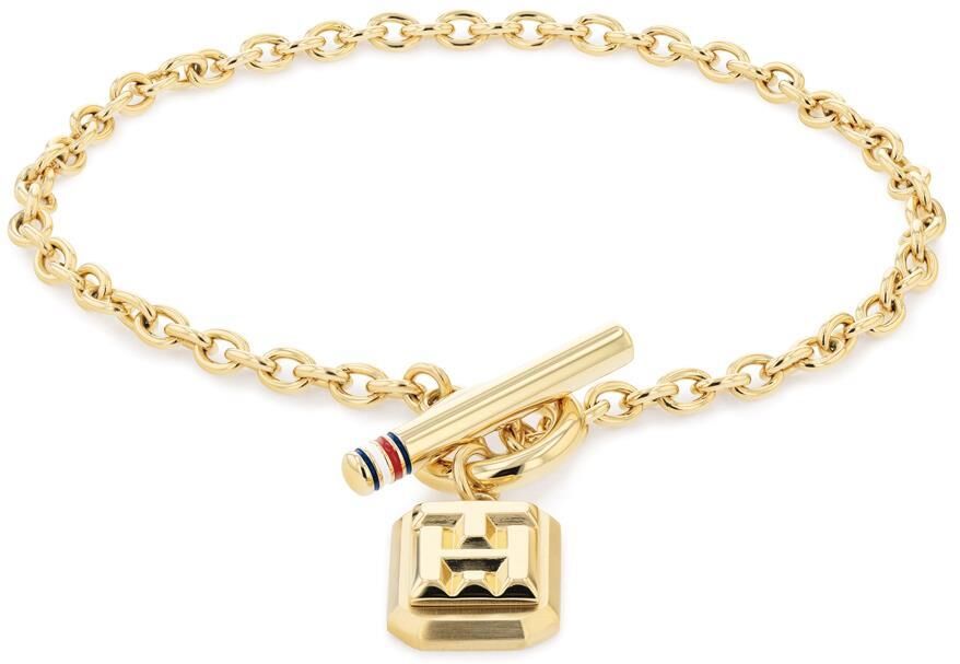 Tommy Hilfiger Damenarmband Dressed up aus Edelstahl, vergoldet gold