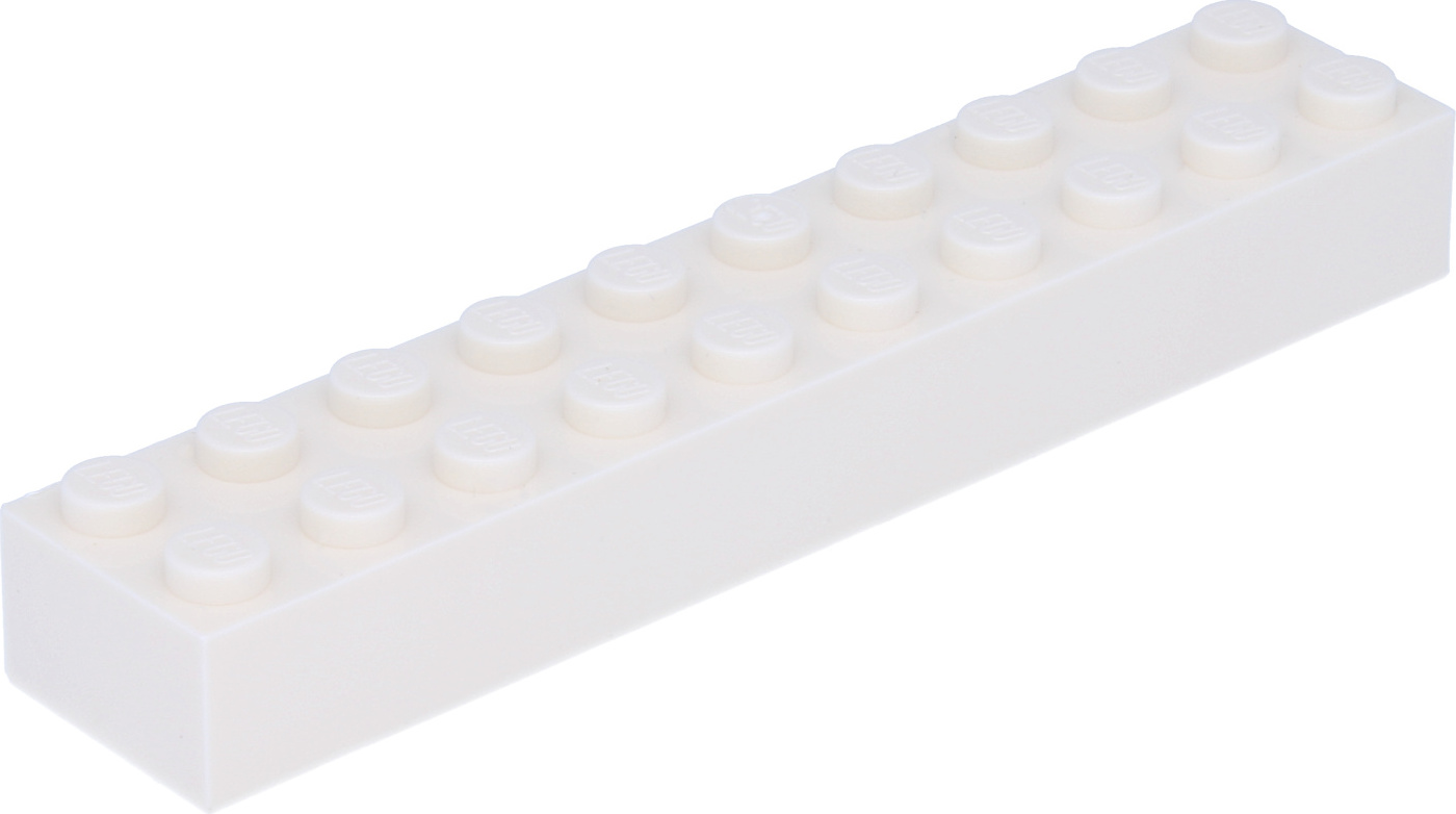 Lego 2x10 Stein 3006 Weiß 250 Stück