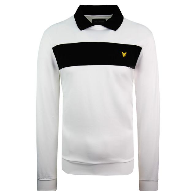 Lyle & Scott Ventech Golf Heren Wit Top