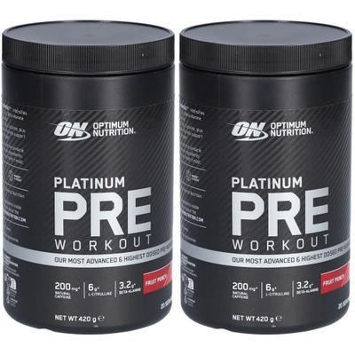 Optimum Nutrition Gold Standard Pre Workout Advanced 420G Fruit Punch 2x 2x420 g