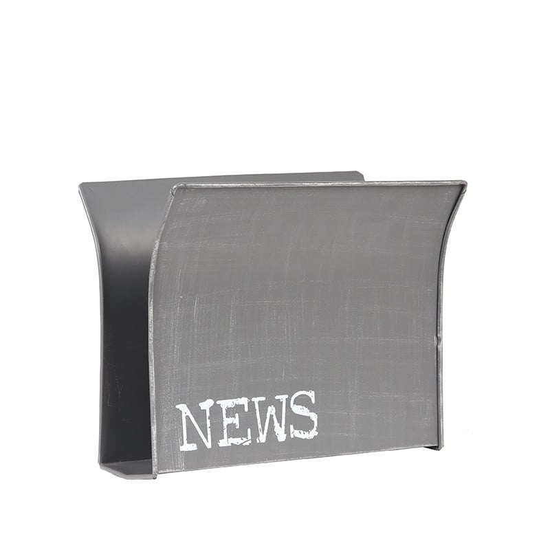 Label51 Magazinehouder - Antiek Grijs - Metaal
