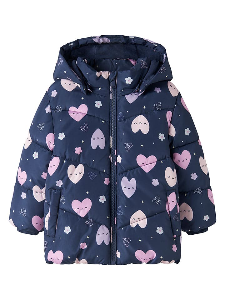 name it Steppjacke "May" in Dunkelblau - 128