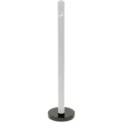 Securit® Edelstahl Aschenbecher Fuß, witterungsbeständig, exkl. Pfosten 4x25x25cm | 3,8kg