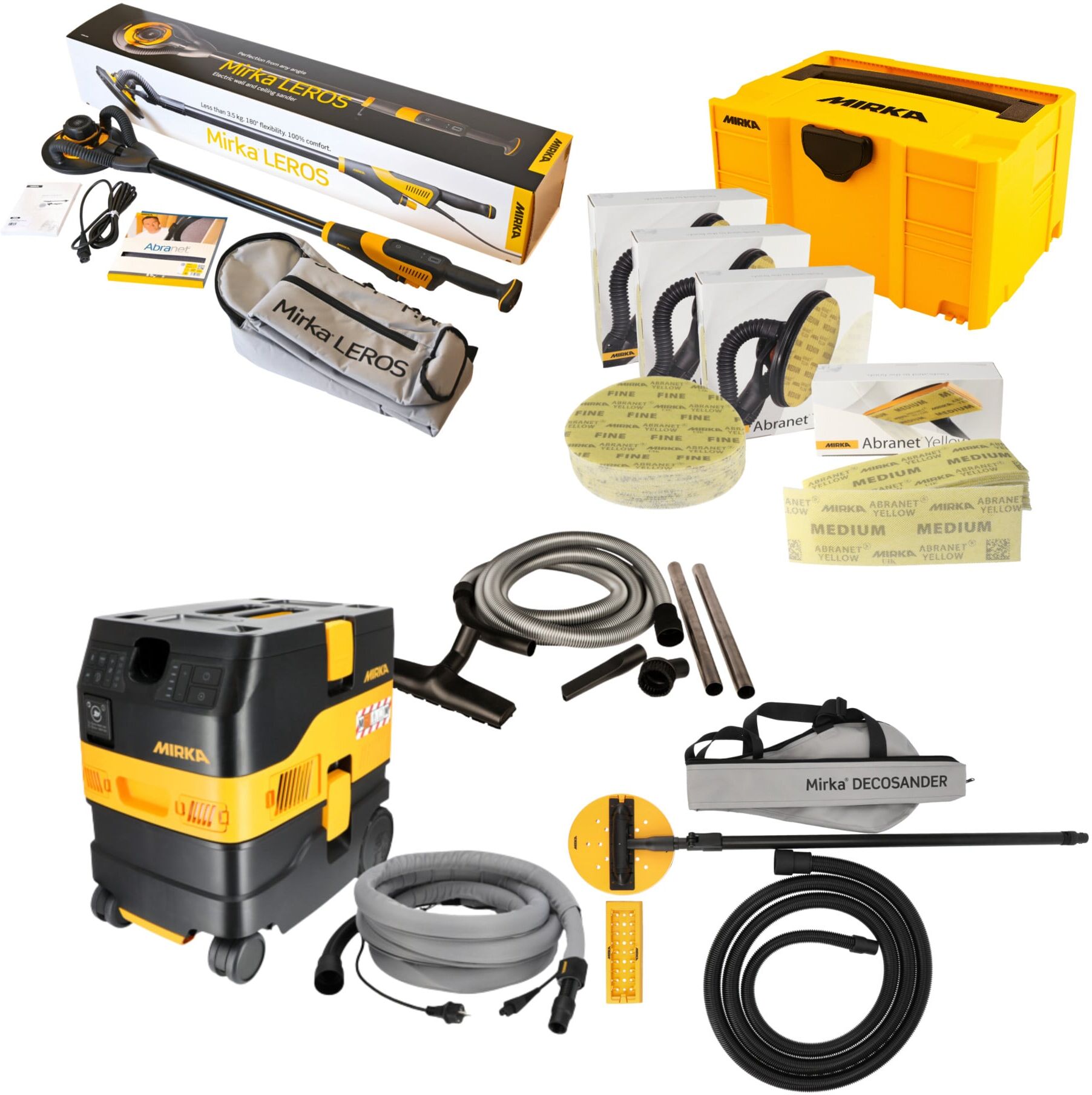 Mirka LEROS-System AY 1217 (KIT2602JCDMDE)