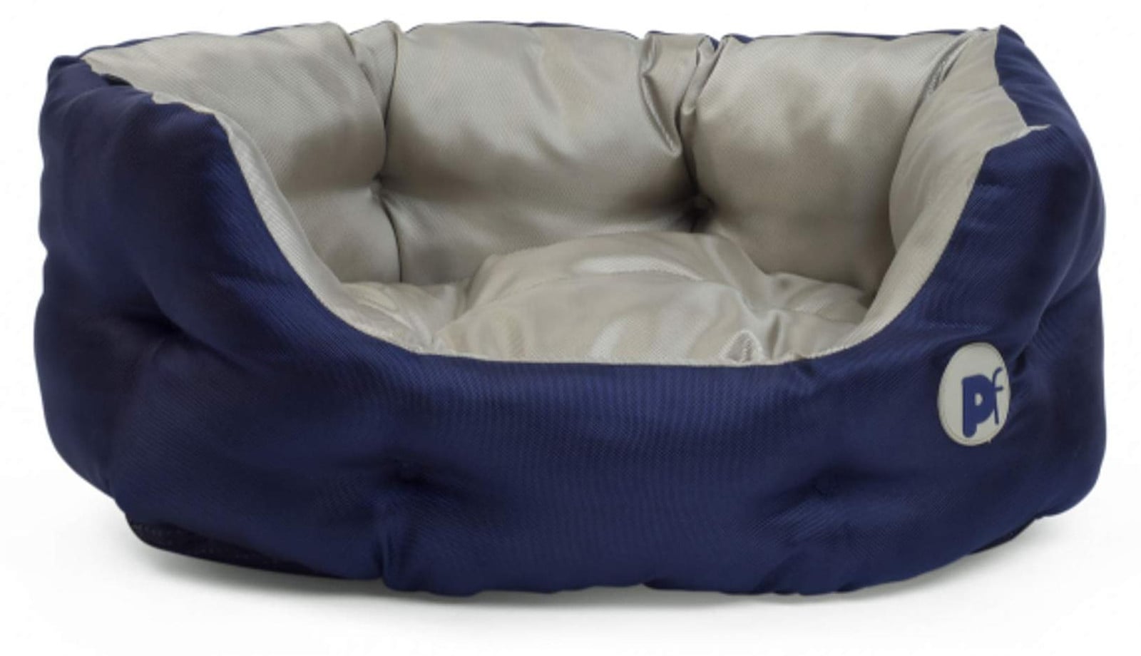 Petface Outdoor Paws hondenbed, ovaal, marineblauw, groot