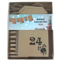 Adventskalender Papier in Box