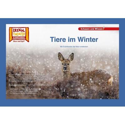 Tiere im Winter / Kamishibai Bildkarten, Nonbook von Verena Sangu, Hase und Igel Verlag
