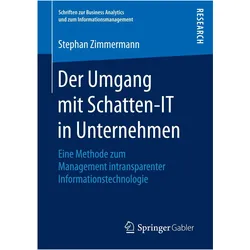 Der Umgang mit Schatten-IT in Unternehmen, Fachbücher von Stephan Zimmermann