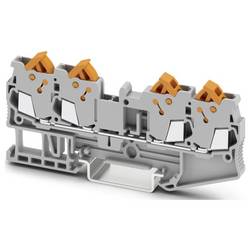 Phoenix Contact 3205077 Durchgangsklemme Schnellanschluss Grau 50 St. Piece