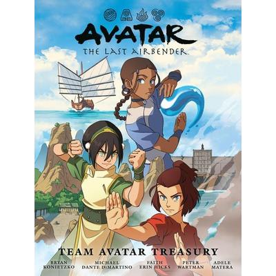 Avatar: The Last Airbender--Team Avatar Treasury Library Edition, Gebundene Ausgabe von Faith Erin Hicks,Bryan Koneitzko,Michael Dante DiMartino,