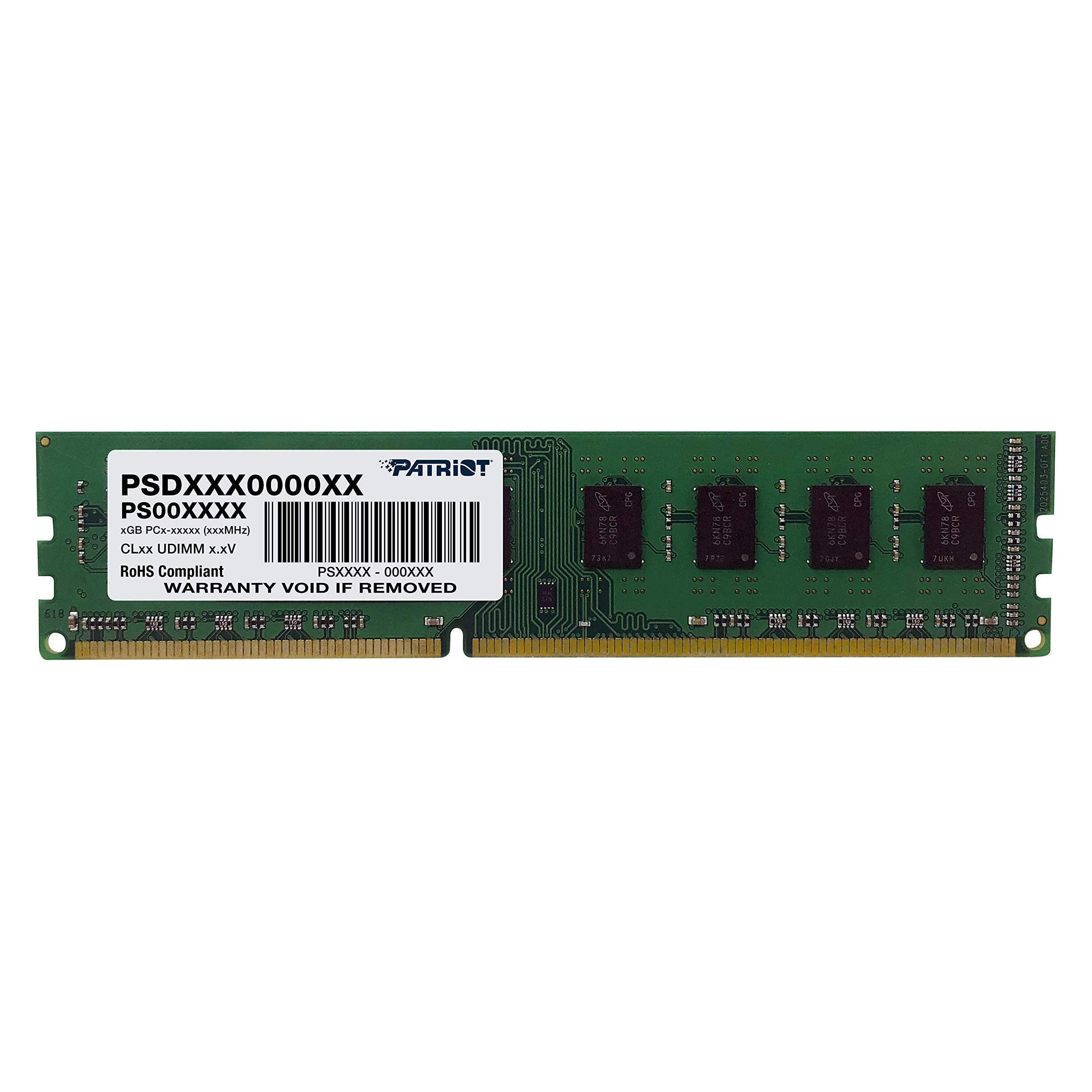 Patriot Signature (1 x 4GB, 1333 MHz, DDR3-RAM, DIMM) (PSD34G13332)